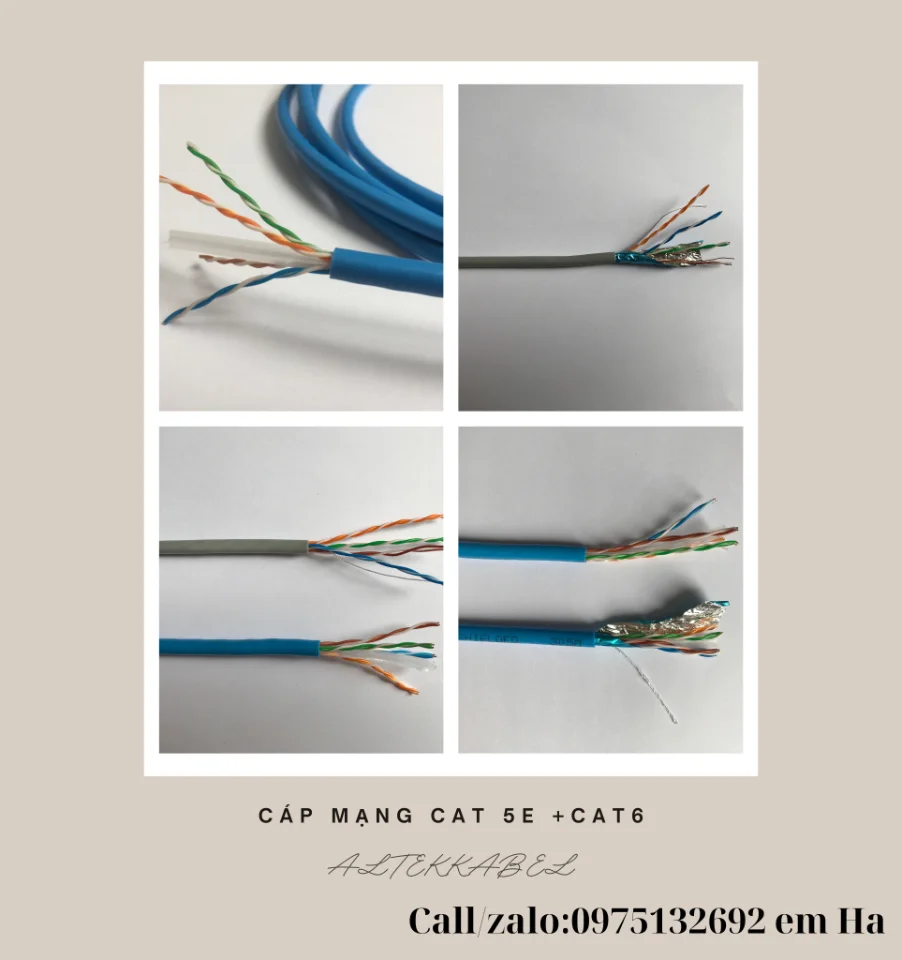 Cáp mạng Altek Kabel – giải pháp kết nối ổn định cho hệ thống