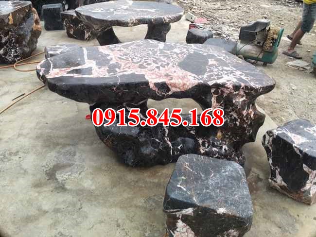 11+ Bộ bàn ghế đá khối ninh bình thanh hoá tự nhiên bán tp hồ chí minh.jpg