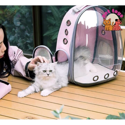 Khám Phá Sự Tiện Lợi Và An Toàn Với Balo Phi Hành Gia Cho Mèo Cưng