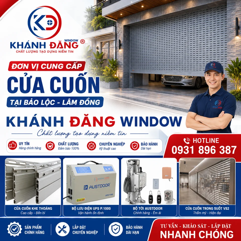 Đơn Vị Cung Cấp Cửa Cuốn Tại Bảo Lộc - Lâm Đồng