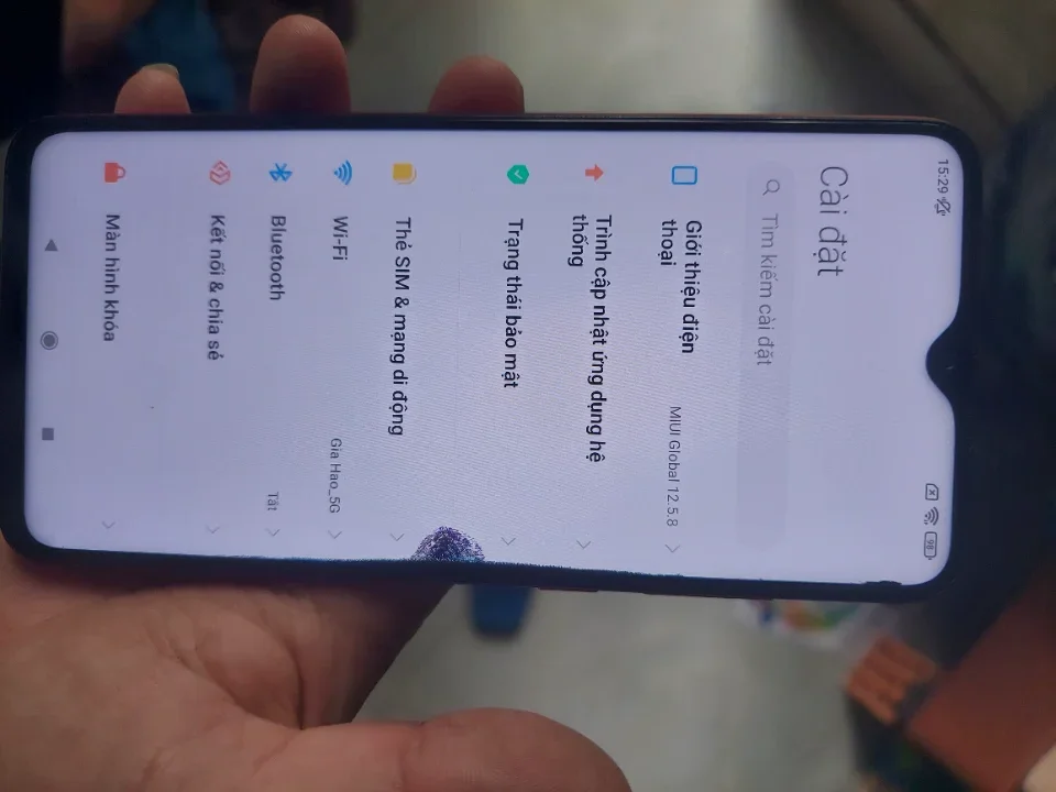 Xiaomi note8 pro máy zin đẹp man như hình 1t350k