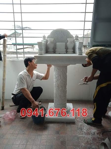 516+ Cây hương thờ bằng đá bán thanh hoá - sơn thần linh ngoài trời.jpg