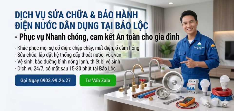 Dịch Vụ Sửa Chữa Điện Nước Tận Nhà - Nhanh Chóng và Chuyên Nghiệp