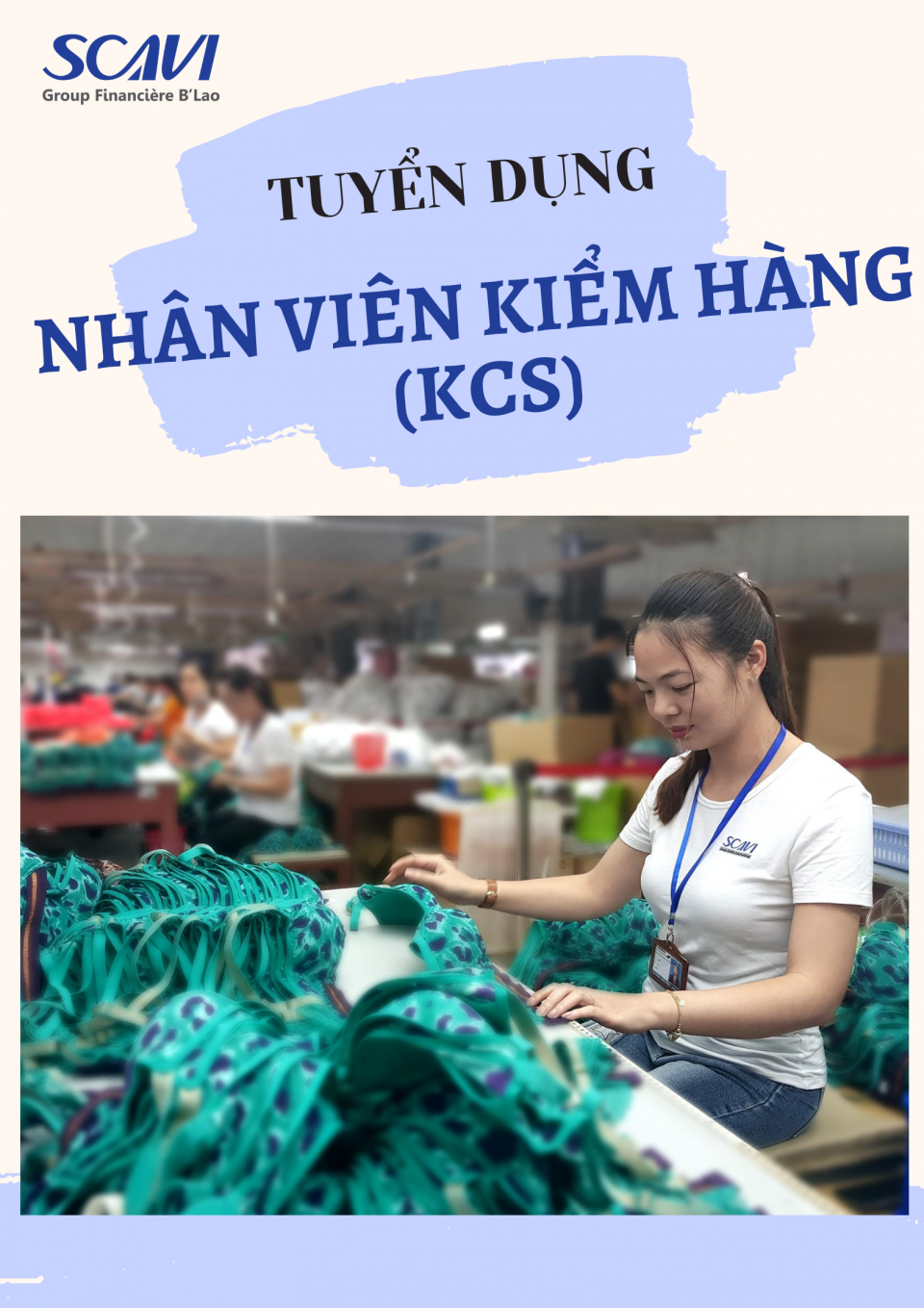 Blue Beige Modern Illustration Job Vacancy Poster.png