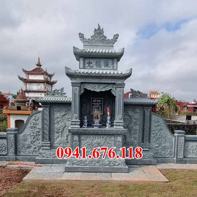 hoà bình 879 lăng mộ bằng đá đẹp ông bà bố má dòng họ.jpg