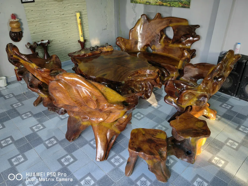 Bán bộ bàn ghế gỗ xá xị thơm