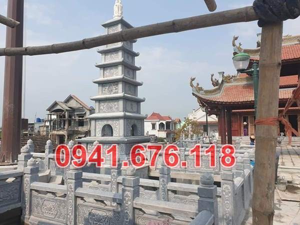 056+ mộ tháp sư phật giáo bằng đá bán quảng ninh - bảo tháp tro cốt.jpg