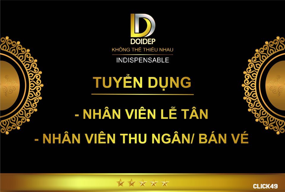 Nhân viên lễ Tân, THU ngân bán vé.jpg