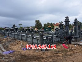 09 Khu lăng mộ đá đẹp bán tại Thái Bình - nghĩa trang gia đình dòng họ.jpg